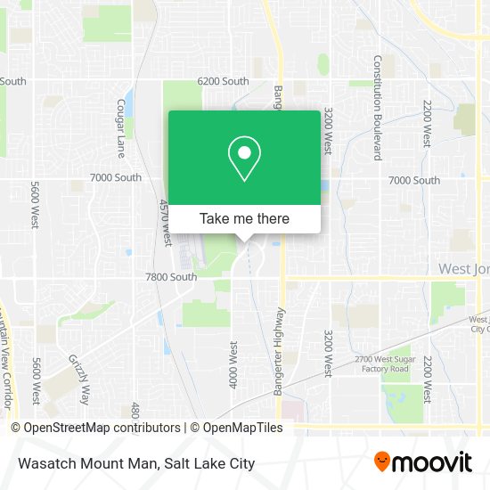 Wasatch Mount Man map