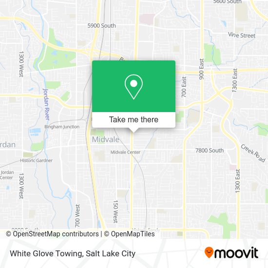 Mapa de White Glove Towing