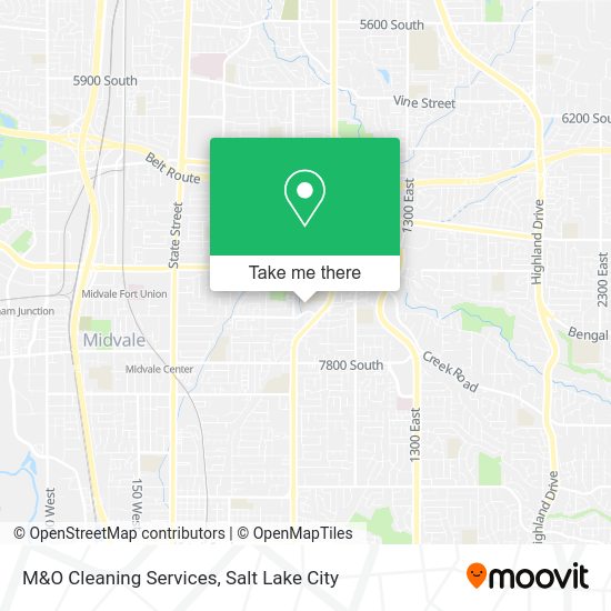 Mapa de M&O Cleaning Services