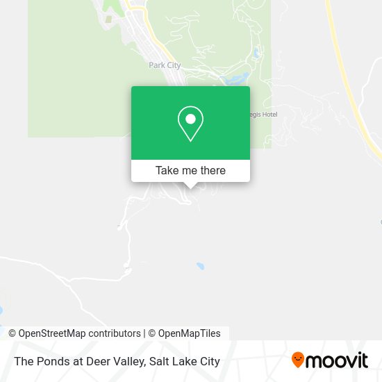 The Ponds at Deer Valley map