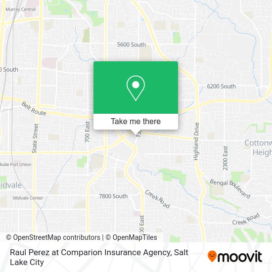Mapa de Raul Perez at Comparion Insurance Agency