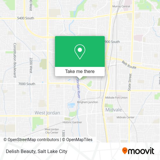 Delish Beauty map