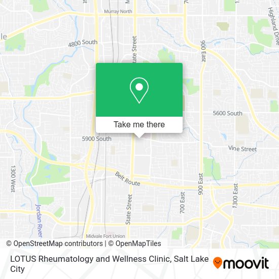 Mapa de LOTUS Rheumatology and Wellness Clinic