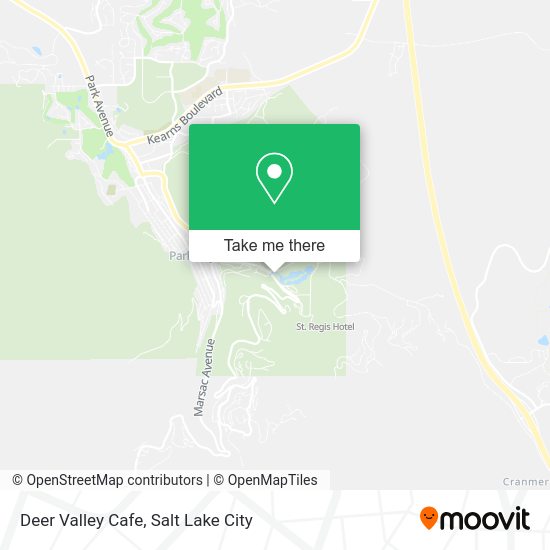 Deer Valley Cafe map