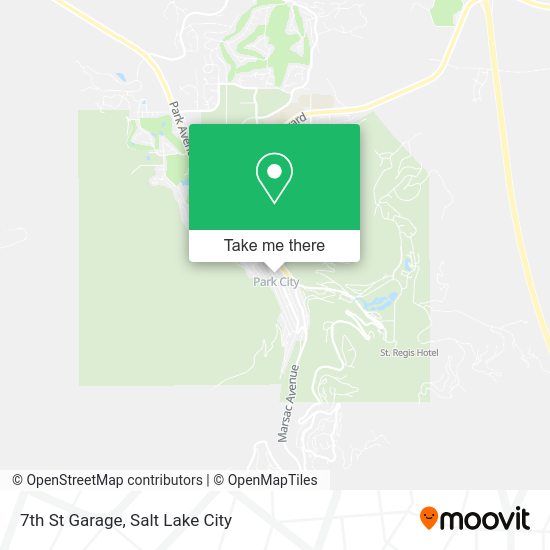 7th St Garage map