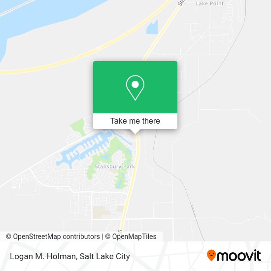 Logan M. Holman map