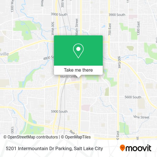 Mapa de 5201 Intermountain Dr Parking