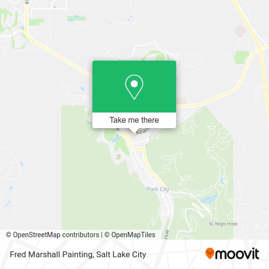 Fred Marshall Painting map