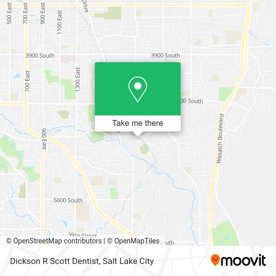 Mapa de Dickson R Scott Dentist