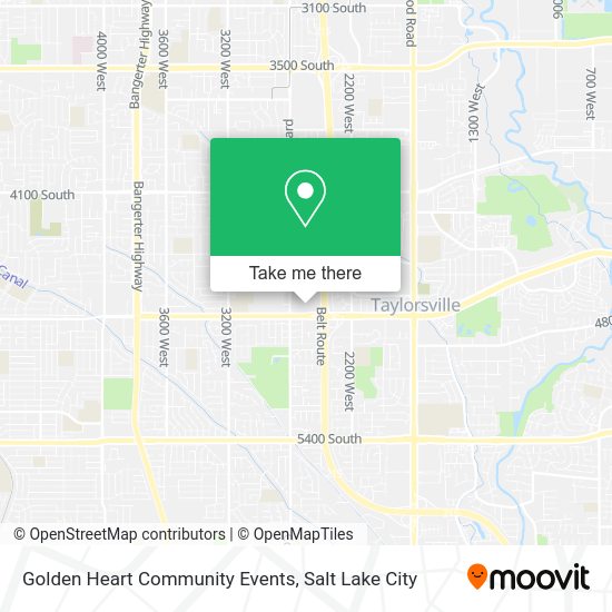 Golden Heart Community Events map