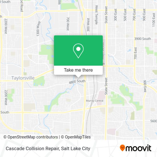 Cascade Collision Repair map