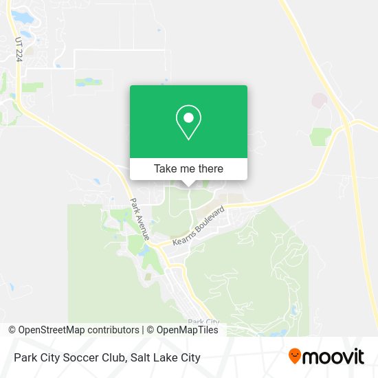 Mapa de Park City Soccer Club
