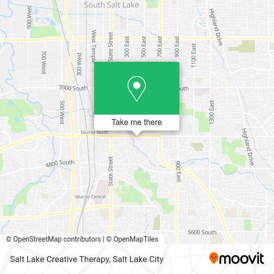 Mapa de Salt Lake Creative Therapy