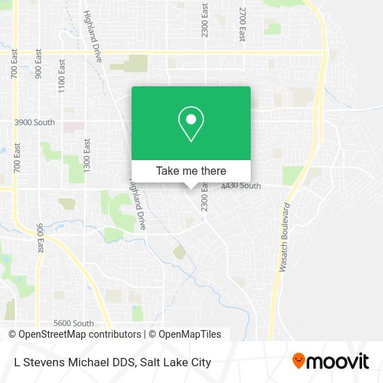 L Stevens Michael DDS map