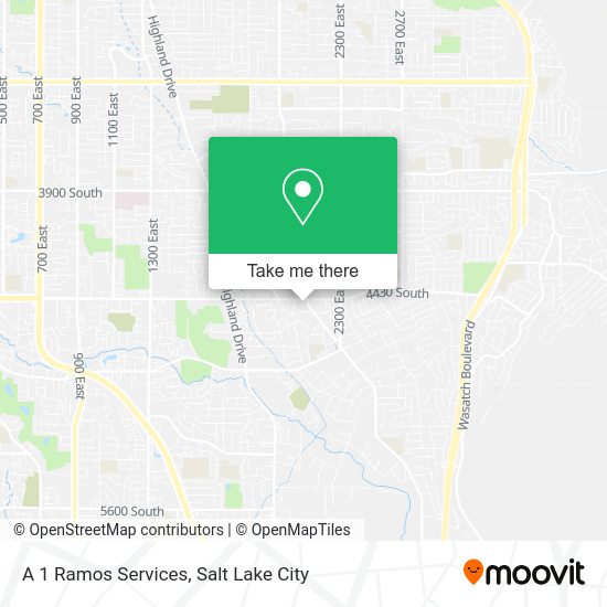 A 1 Ramos Services map