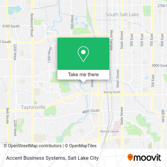 Accent Business Systems map
