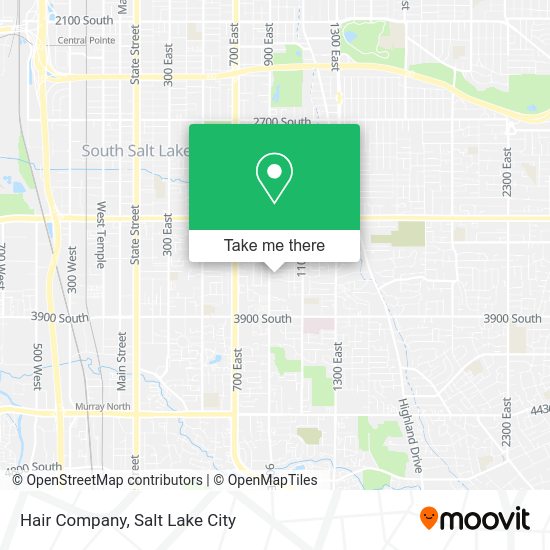 Hair Company map