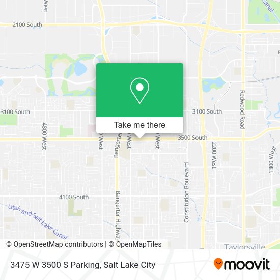 3475 W 3500 S Parking map