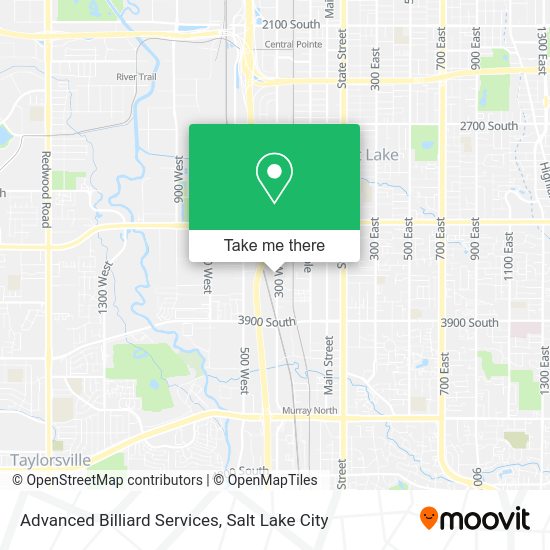 Advanced Billiard Services map