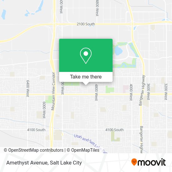 Amethyst Avenue map