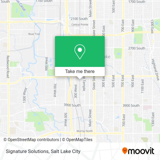 Signature Solutions map