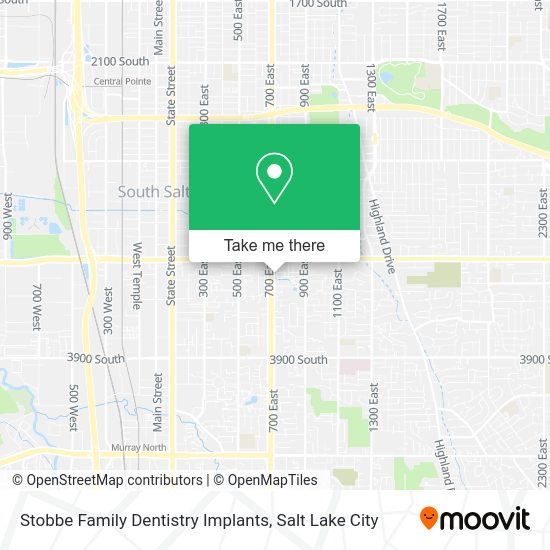 Stobbe Family Dentistry Implants map