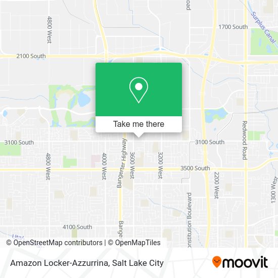 Amazon Locker-Azzurrina map
