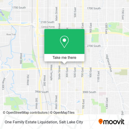 One Family Estate Liquidation map