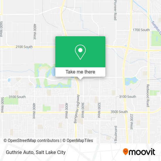 Guthrie Auto map