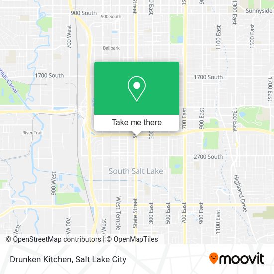 Drunken Kitchen map