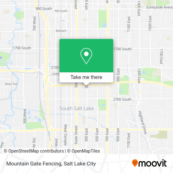 Mountain Gate Fencing map