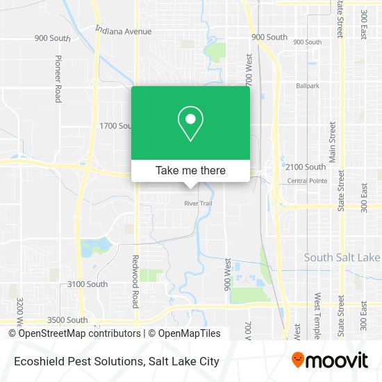 Ecoshield Pest Solutions map