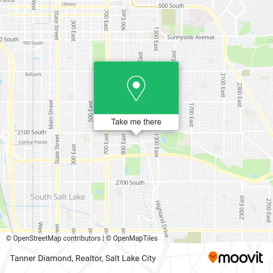 Tanner Diamond, Realtor map