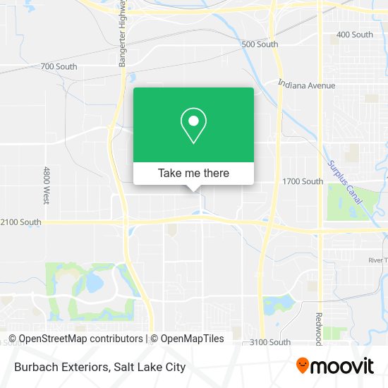 Burbach Exteriors map