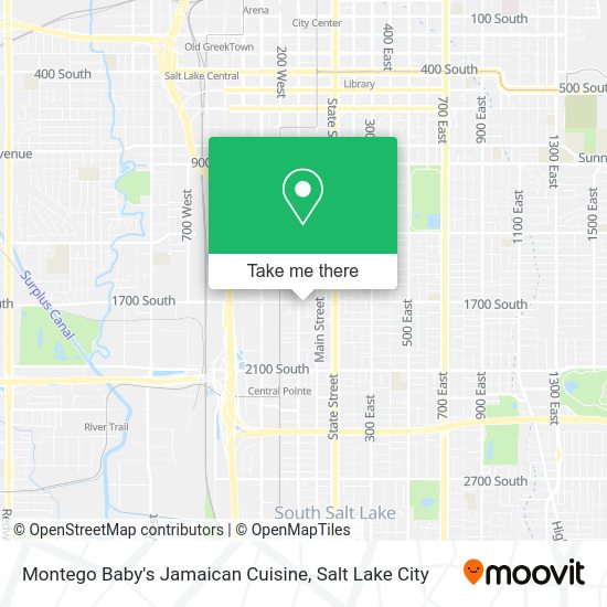 Mapa de Montego Baby's Jamaican Cuisine