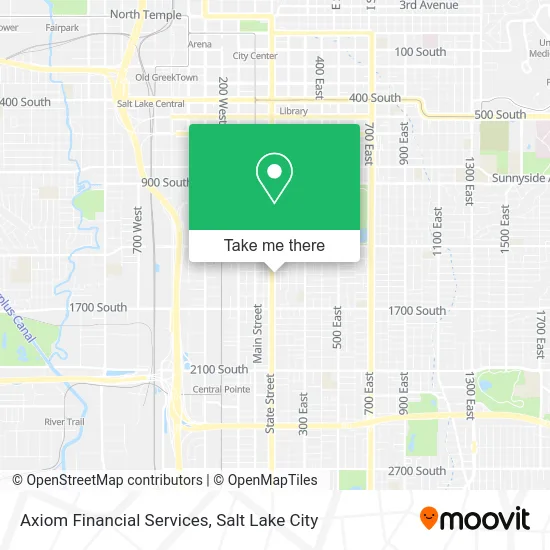 Axiom Financial Services map