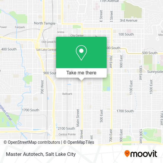 Master Autotech map