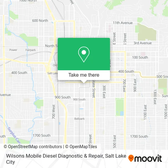Wilsons Mobile Diesel Diagnostic & Repair map