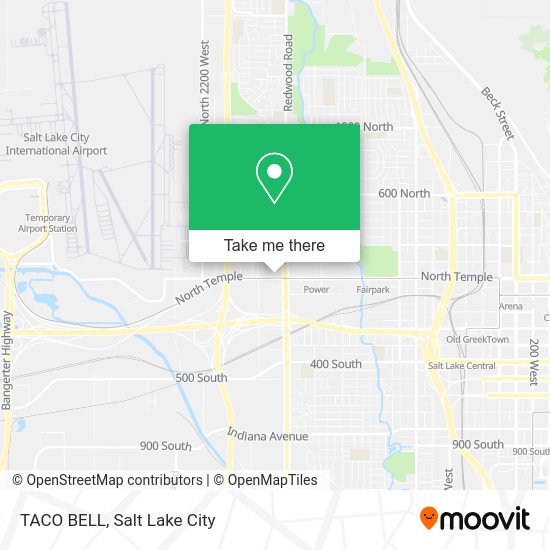 TACO BELL map