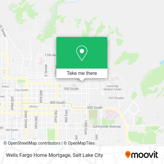 Wells Fargo Home Mortgage map