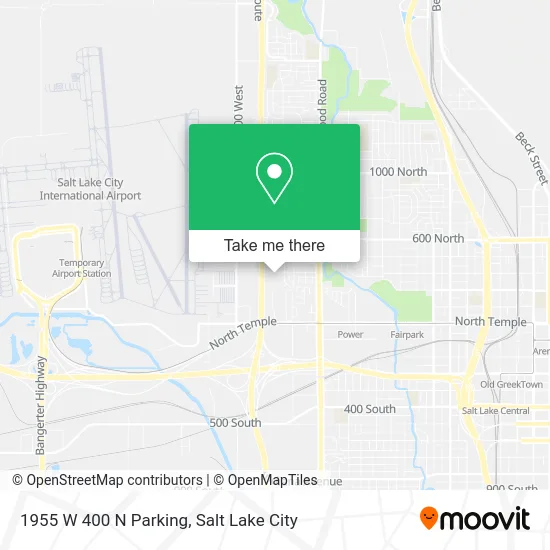 1955 W 400 N Parking map