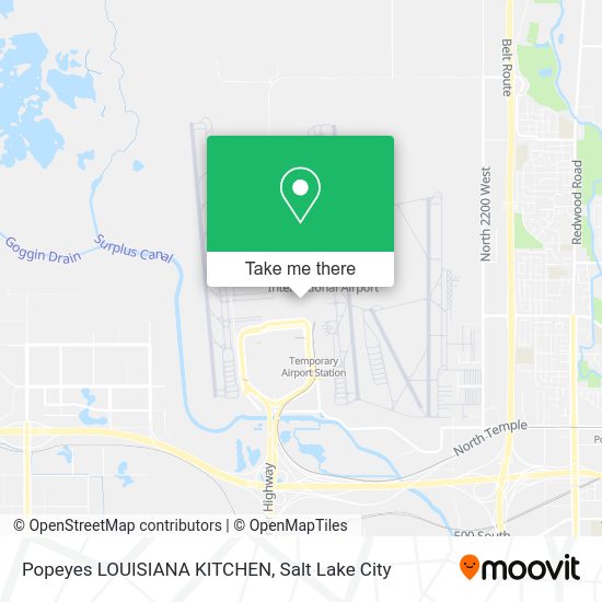 Popeyes LOUISIANA KITCHEN map