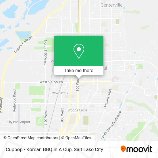 Cupbop - Korean BBQ in A Cup map