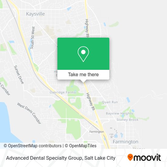 Advanced Dental Specialty Group map