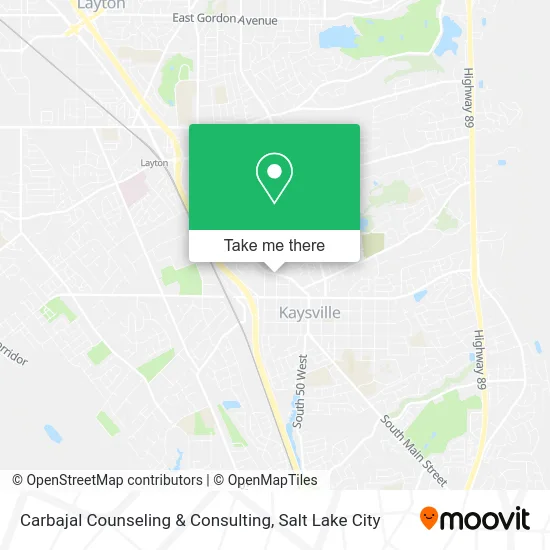 Mapa de Carbajal Counseling & Consulting