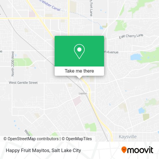 Happy Fruit Mayitos map