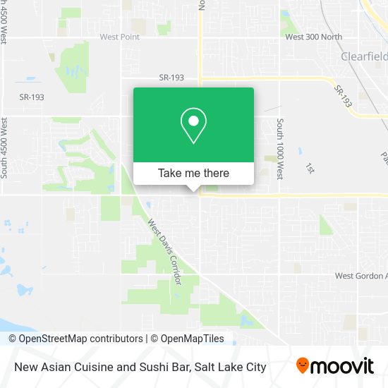 New Asian Cuisine and Sushi Bar map