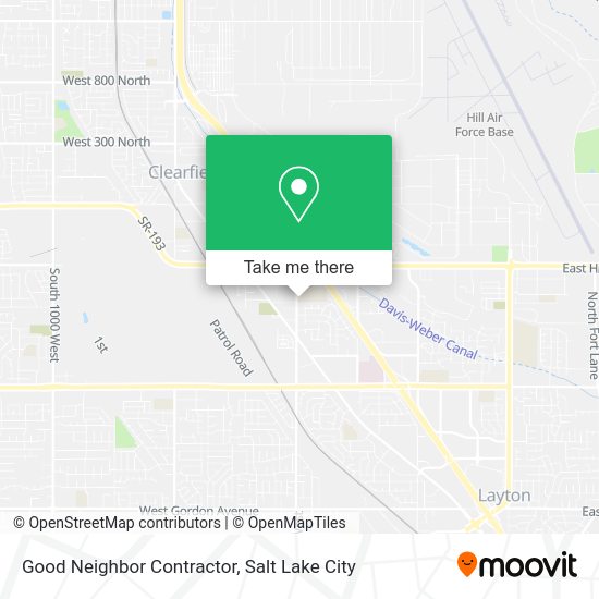 Mapa de Good Neighbor Contractor