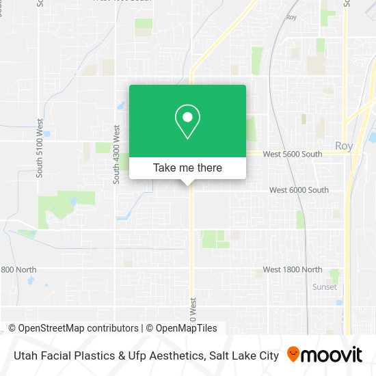 Utah Facial Plastics & Ufp Aesthetics map