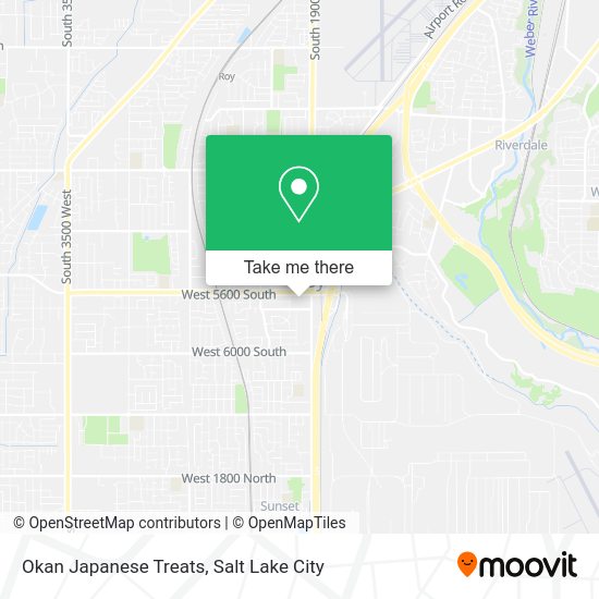Mapa de Okan Japanese Treats